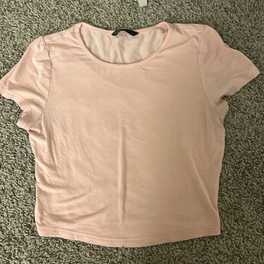 SHEIN size XS cropped t-shirt